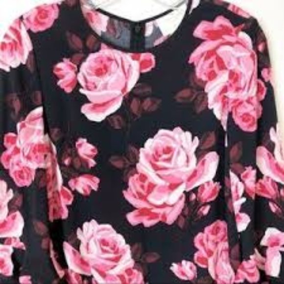 NWOT KATE SPADE NY ROSA RUFFLE SHIFT DRESS XS - Picture 3 of 4